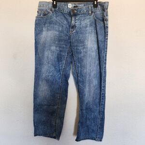 Mossimo womens boyfriend jean sz 14R pockets blue EUC denim classic comfy cotton